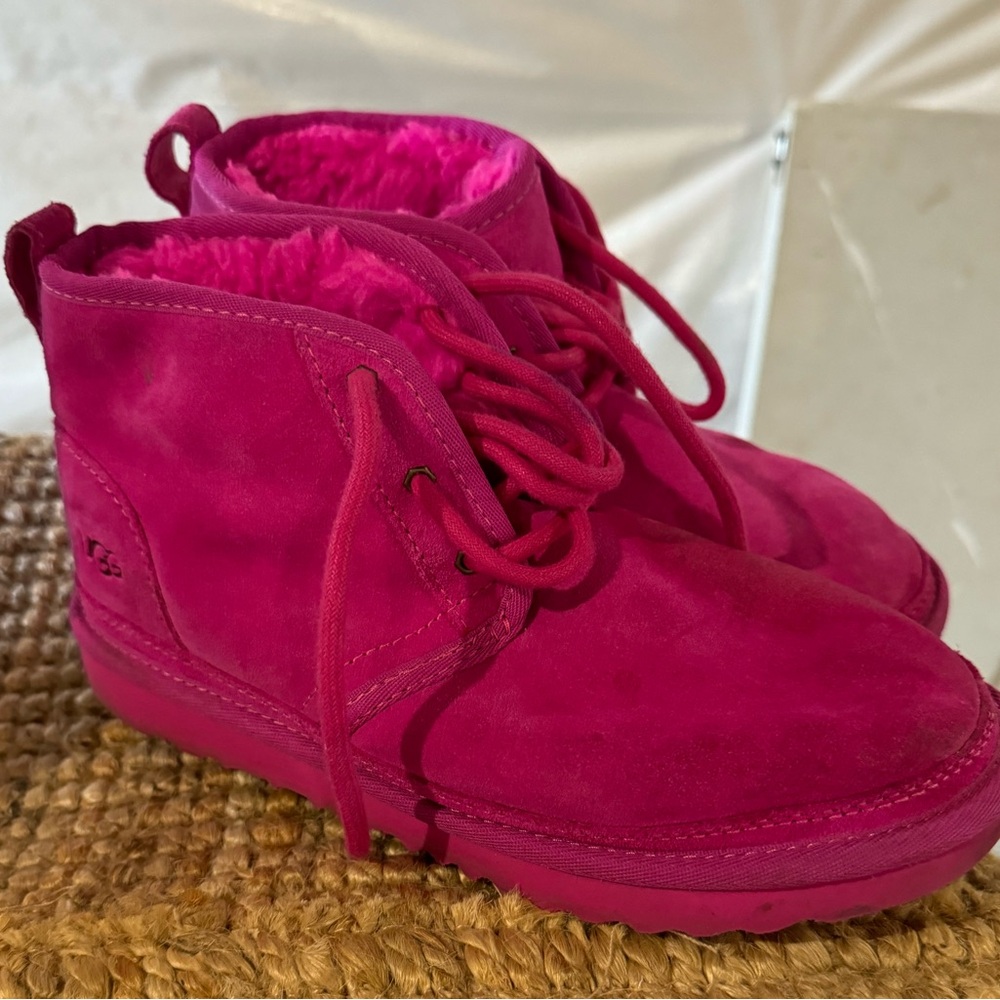 Hot pink Ugg boots